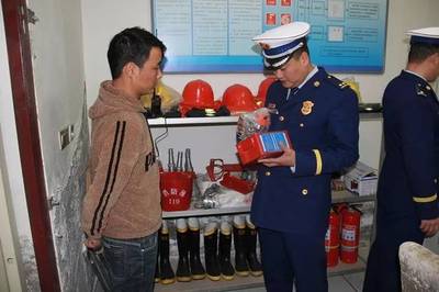 甘南支隊聯合質監部門開展消防產品專項檢查工作