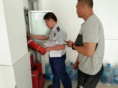 荊門東寶大隊開展中、高考前消防安全集中檢查